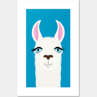 Llama Posters and Art